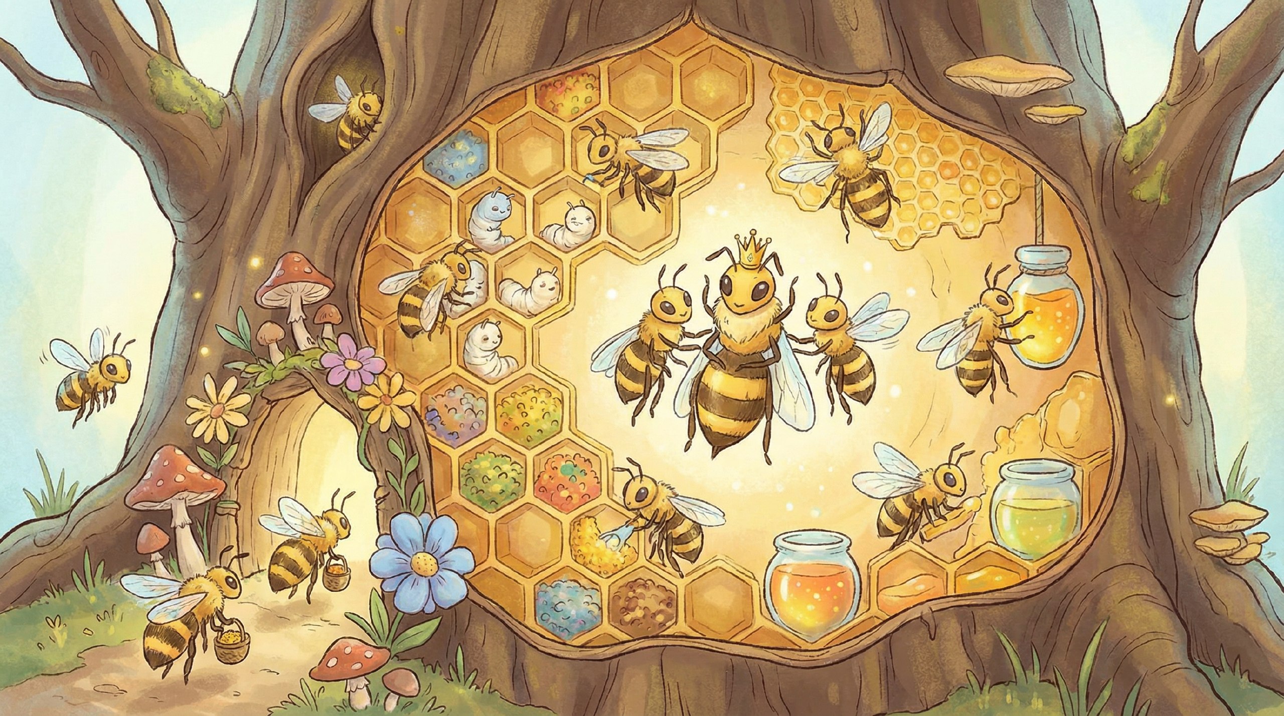 včelí pohádka pro deti